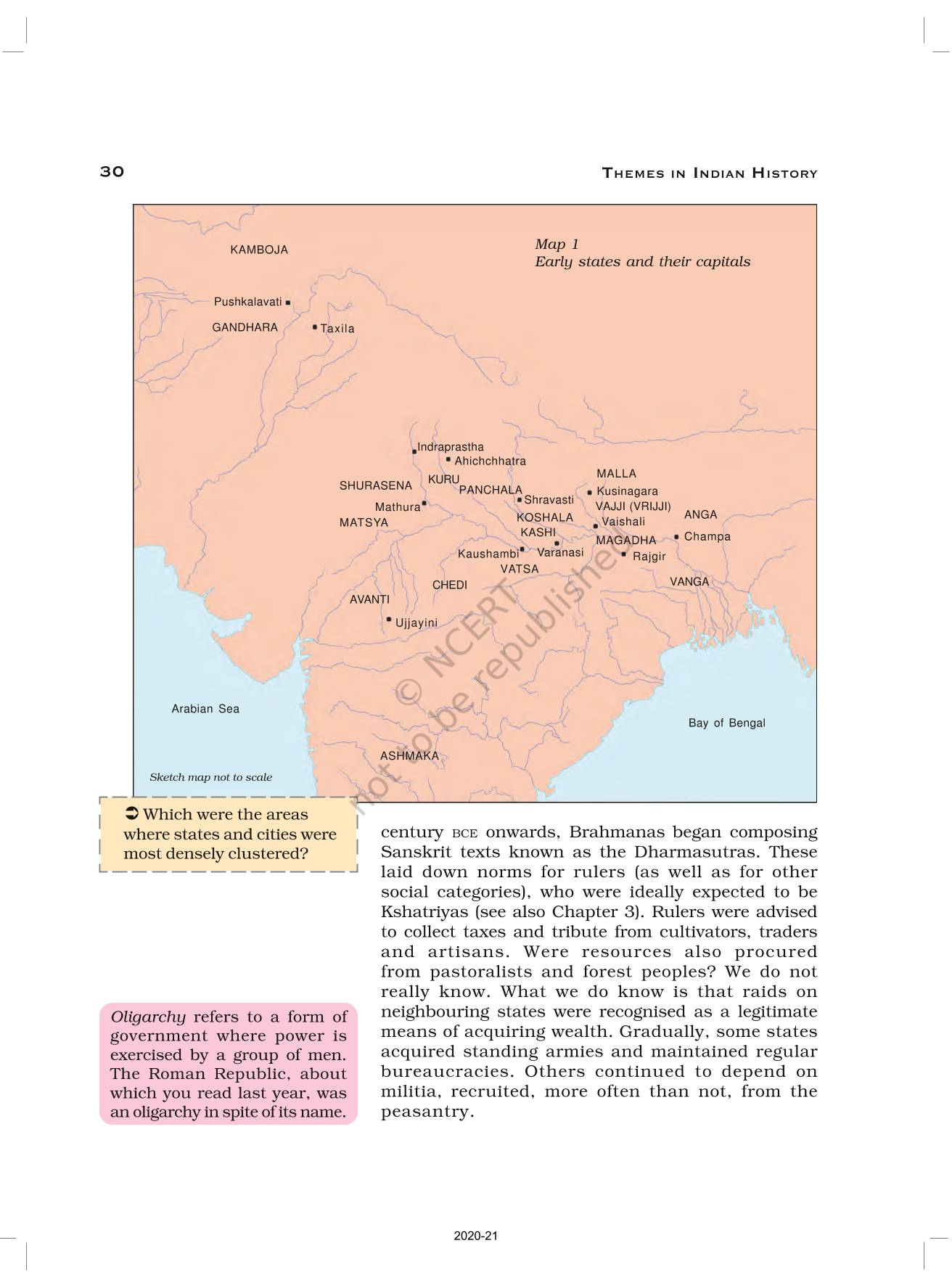 Kings Farmers And Towns Ncert Book Of Class Themes In Indian